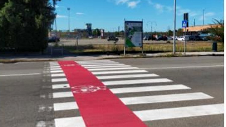 attraversamento bici