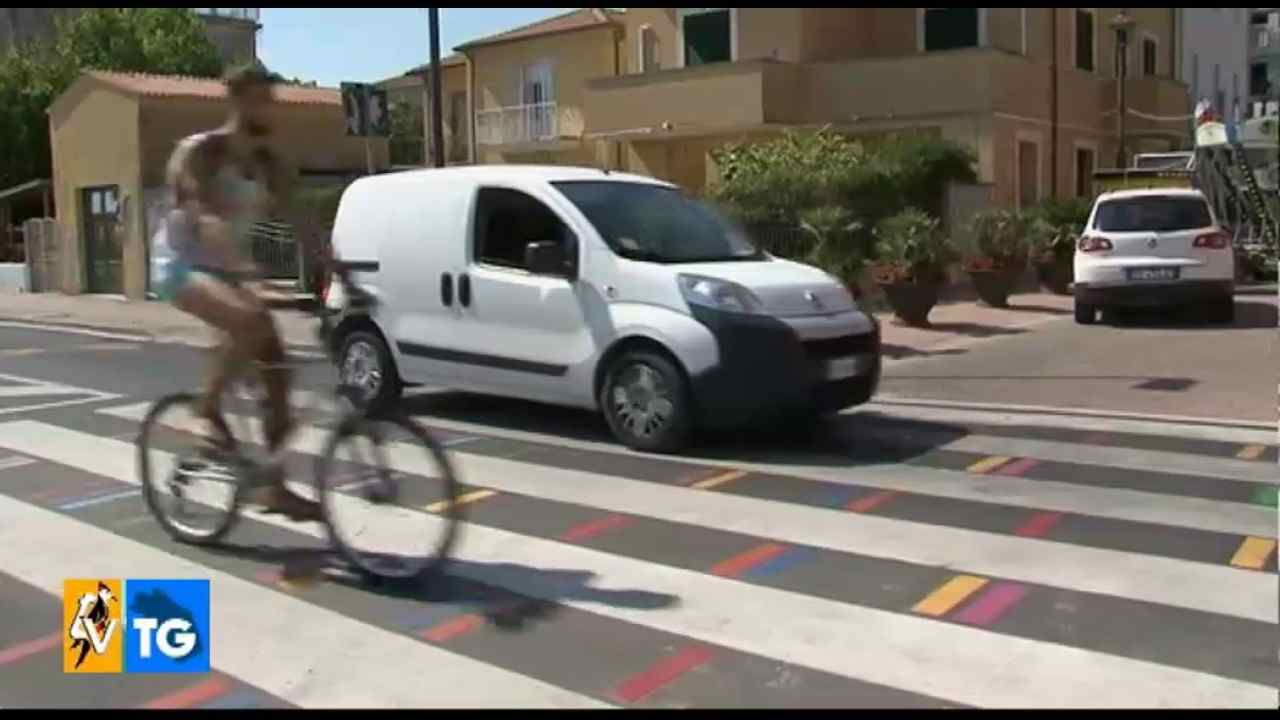 attraversamento bici