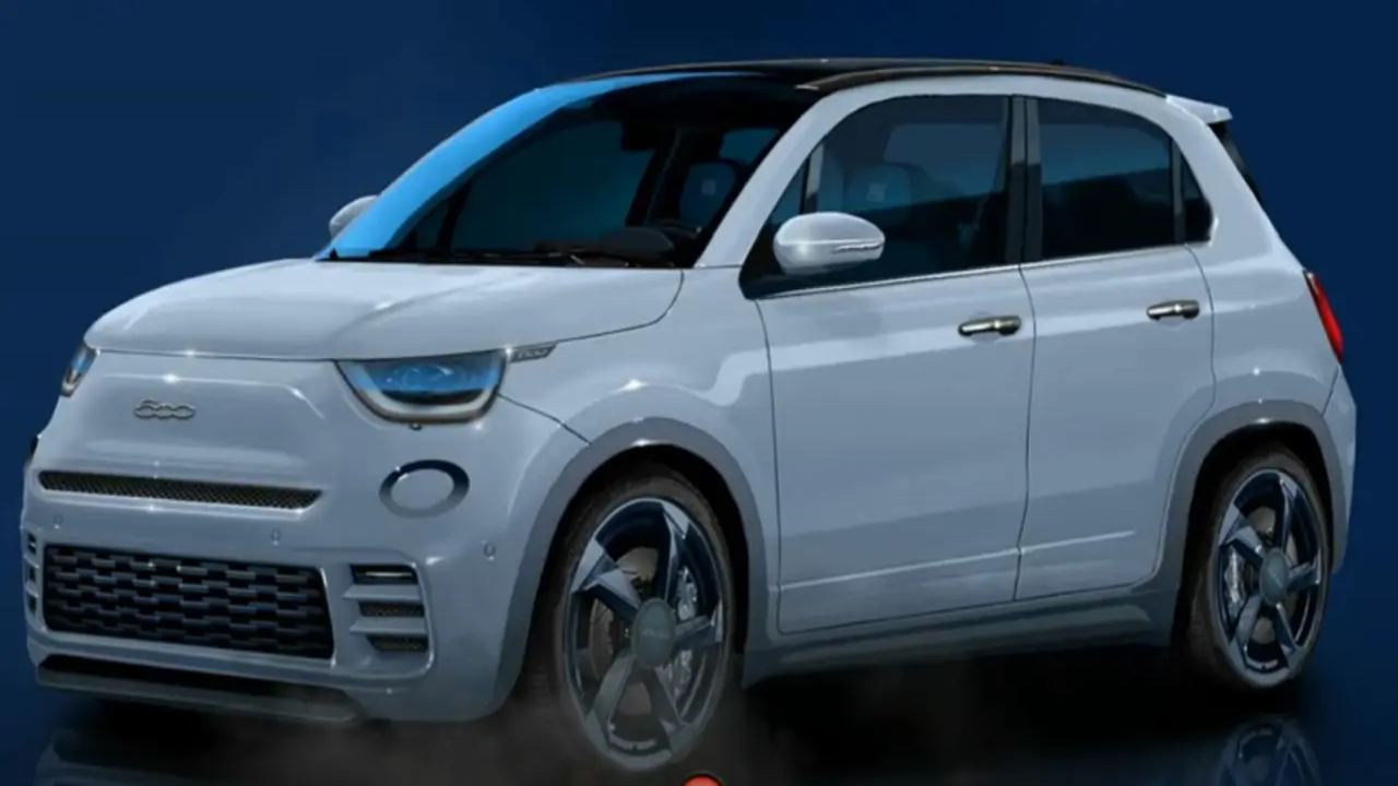 Fiat 600, as novidades dizem respeito ao design: formas modernas e formas quadradas