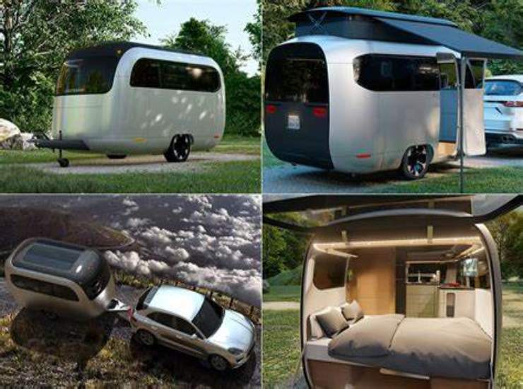 Airstream Studio F.A. Porsche Concept Trailer 