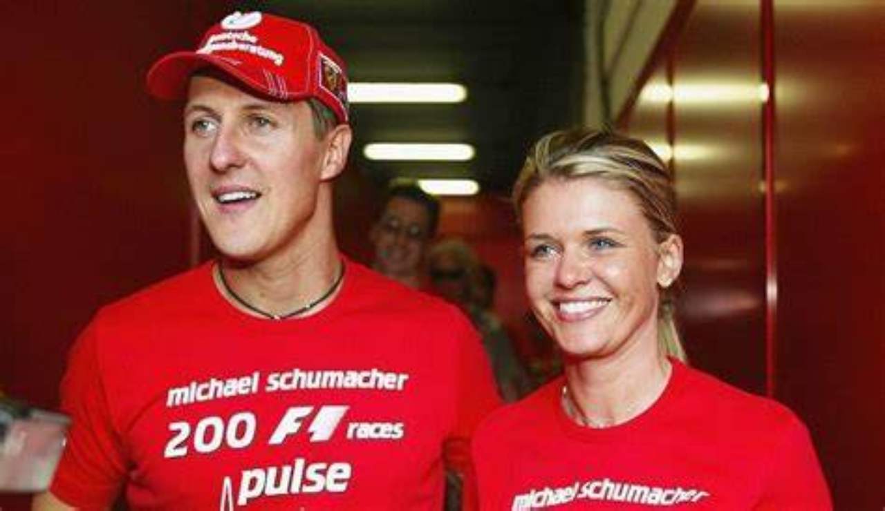 Corinna e Schumacher