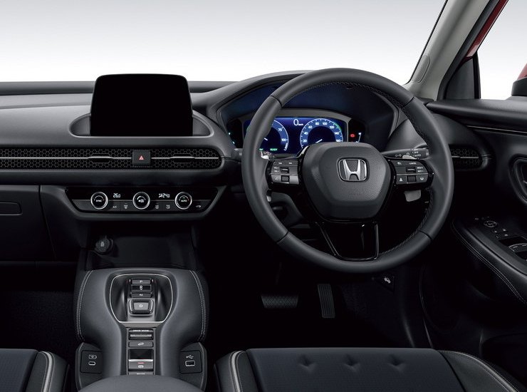 L'interno di Honda Zr-V