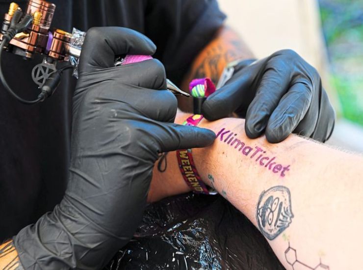 Tattoo for ticket