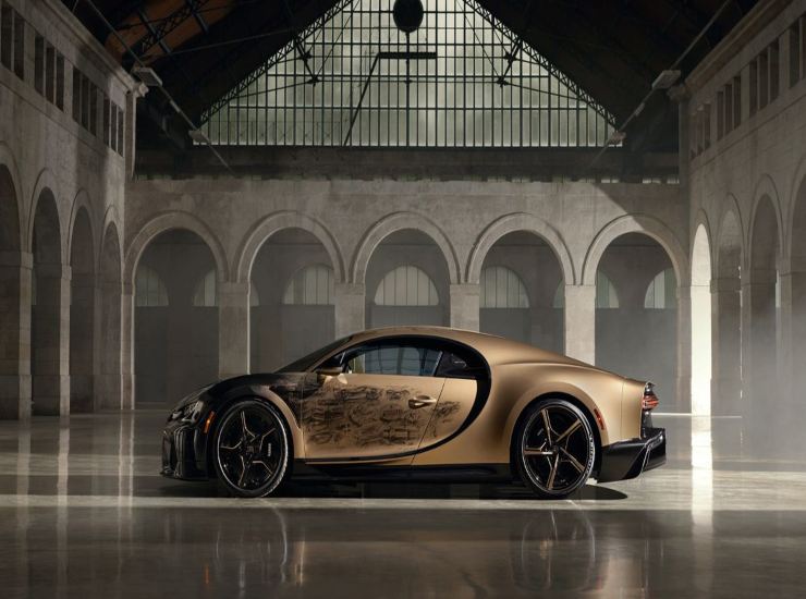 La Bugatti Chiron Golden Era