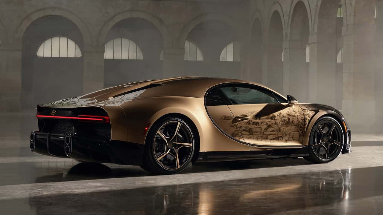 La Bugatti Chiron Golden Era