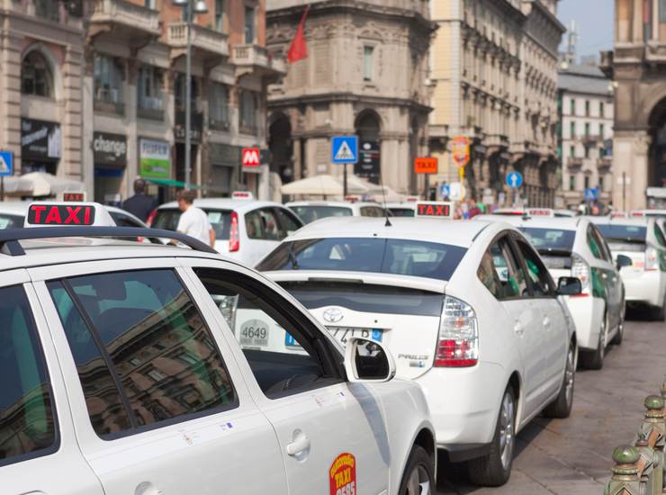 Taxi a Milano