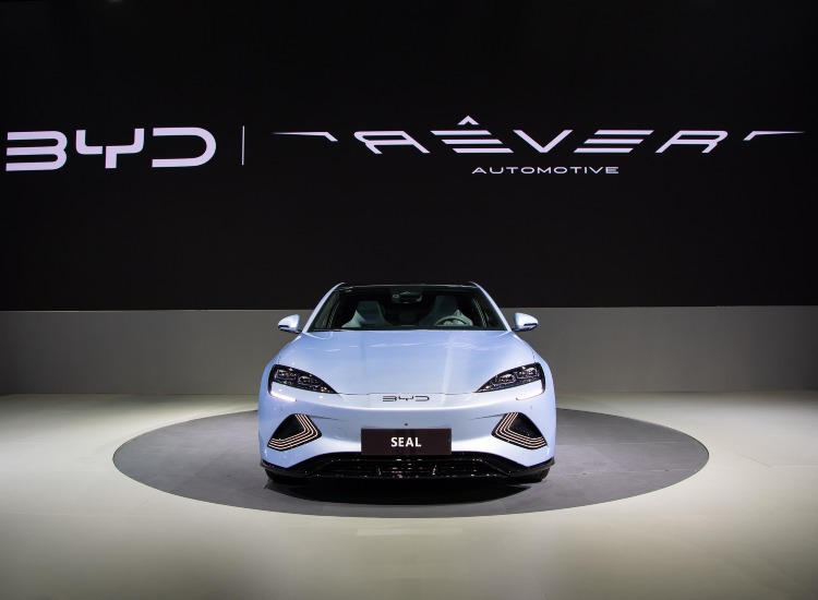 Foto av BYD-stämpel - Source Depositphotos.com - ufficiomotori.it