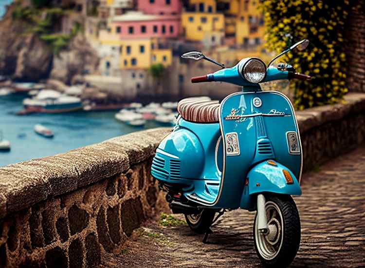 Vespa, la moto italiana più famosa nel mondo - fonte stock.adobe - giornalemotori.it