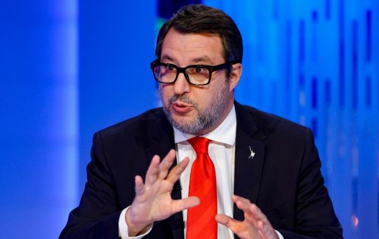 Il ministro dei trasporti Matteo Salvini - fonte Ansa Foto - giornalemotori.it