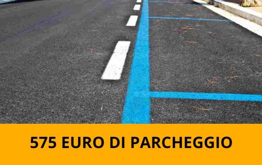 Paghi 575 euro di parcheggio - fonte stock.adobe - giornalemotori.it