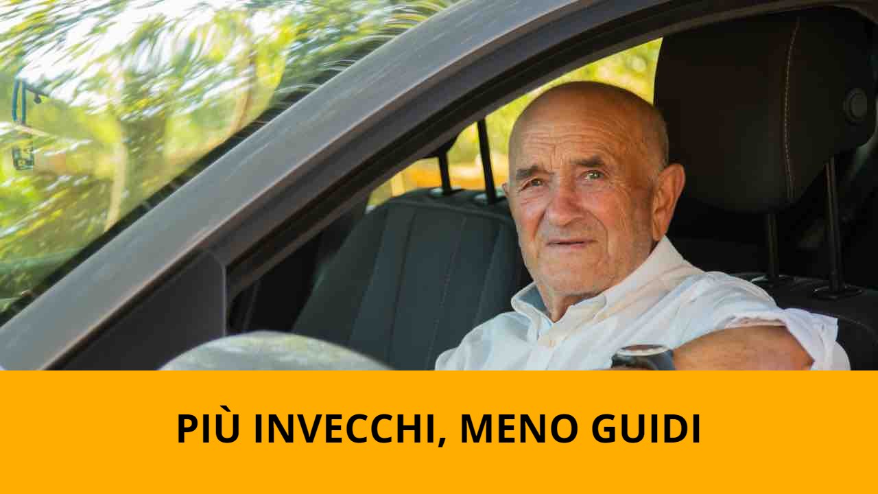 Più invecchi, meno guidi - fonte depositphotos.com - giornalemotori.it