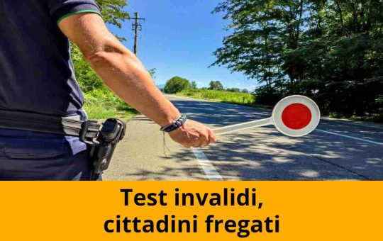 Test antidroga in strada non validi - fonte depositphotos.com - giornalemotori.it