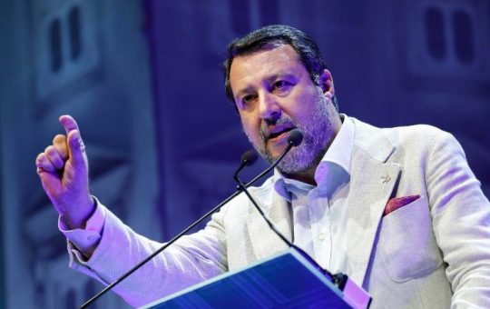 Il ministro dei trasporti Matteo Salvini - fonte Ansa Foto - giornalemotori.it