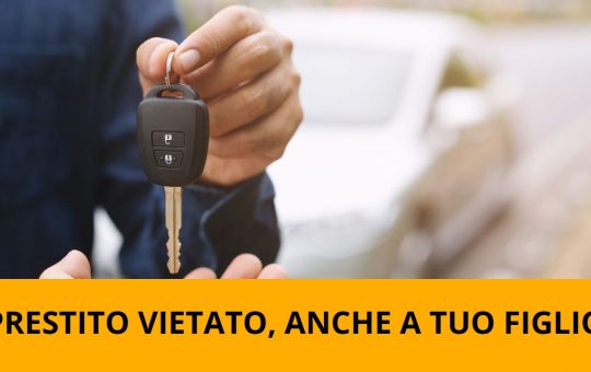 Non prestare mai più la tua auto - fonte depositphotos.com - giornalemotori.it