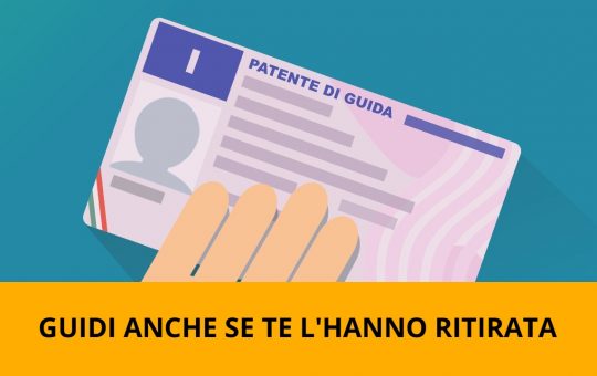 Patente ritirata e guidi comunque - fonte stock.adobe - giornalemotori.it
