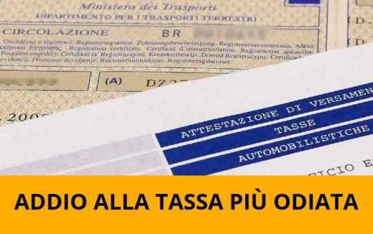 Stralcio totale del bollo auto - fonte depositphotos.com - giornalemotori.it