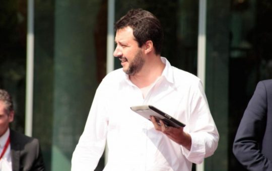 Il ministro dei trasporti Matteo Salvini - fonte Lapresse - giornalemotori.it