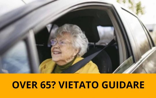 Over 65, vietato guidare - fonte depositphotos.com - giornalemotori.it
