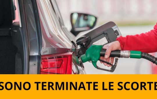 Terminate le scorte di benzina - fonte Pexels - giornalemotori.it