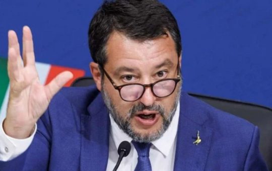Il ministro dei trasporti Matteo Salvini - fonte Ansa Foto - giornalemotori.it