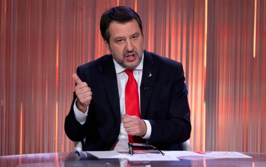 Il ministro dei trasporti Matteo Salvini - fonte Ansa Foto - giornalemotori.it