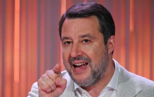 Il ministro dei trasporti Matteo Salvini - fonte Ansa Foto - giornalemotori.it