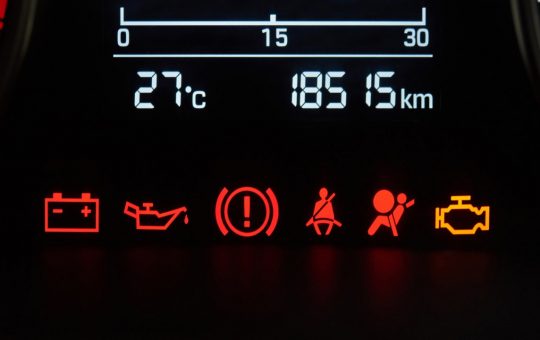 Spia Rossa Accesa: cosa indica